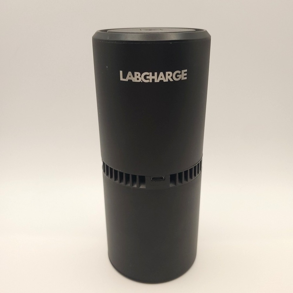 LABCHARGE Black Ionic AIR PURIFIER  USB Powered NO Cable/Charger - TESTED